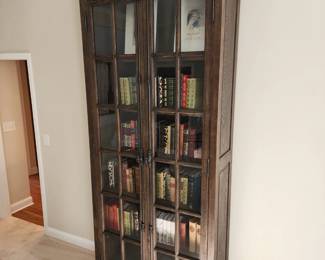 beautiful locking Grand book case!