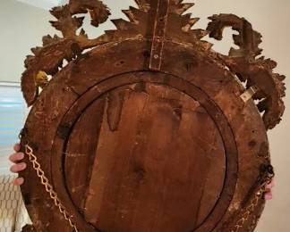 Giltwood Convex Mirror (Incredible)