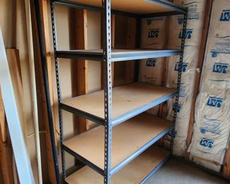 Storage Shelving with Particleboard Decking