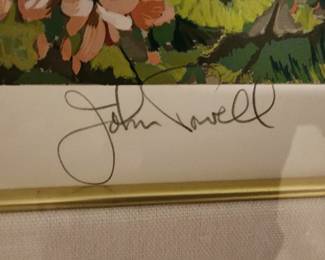 John Powell Signed art. Very nice!