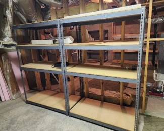Storage Shelving with Particleboard Decking