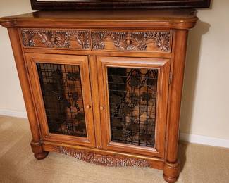 Beautiful solid wine cabinet