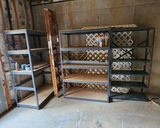 Storage Shelving with Particleboard Decking