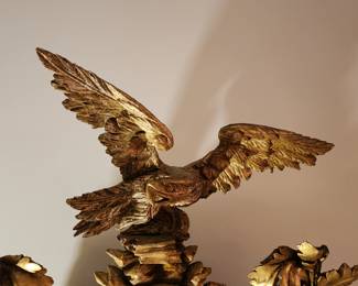 Giltwood Convex Mirror (Incredible)