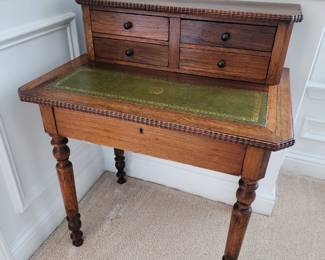 Beautiful antique mini secretary 30" tall.