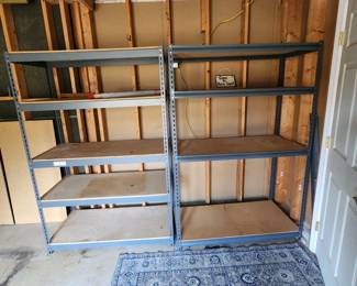 Storage Shelving with Particleboard Decking
