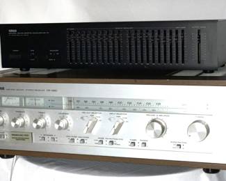 Vintage Yamaha receiver and EQ