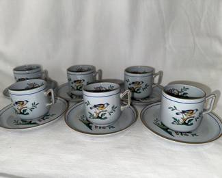 Spode Queen’s Bird demitasse