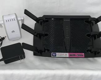 Netgear Nighthawk wireless router with repeater