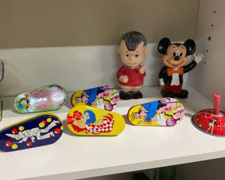Vintage noise maker toys