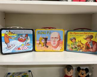 Vintage lunch boxes