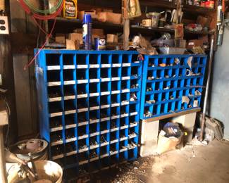 Nut And Bolt Organizer And Contents