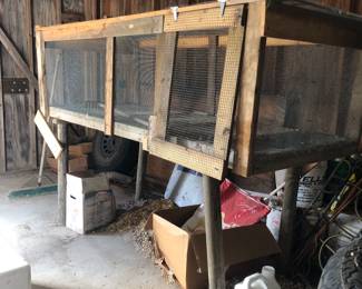 Large chicken coop