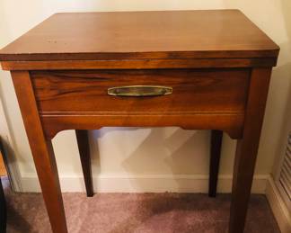 Sewing machine cabinet.  No machine