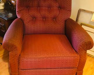 Pair of comfortable swivel rockers 