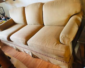 Very nice sofa that has been recovered 