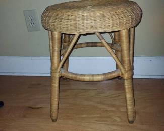 Nice Wicker Stool