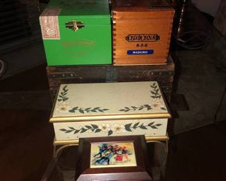 Five Varied Collectable Boxes