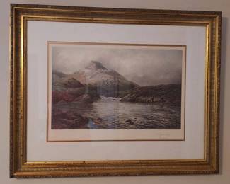 Framed Print A Tight Line By Douglas Adams