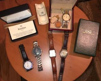 Group pf 5 Pre owned Mens Watches and More