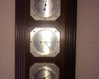 Wall Hanging Thermometer Barometer Humidity