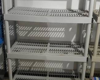 plastic shelf    $16