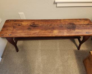 Vintage Rustic Bench 