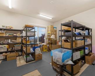 Not arranged...but holding some great stuff! By the time you get here...it will be all out, discovered and organized. 