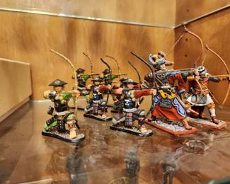 A large collection of Miniature Warriors/Military through the ages. 
