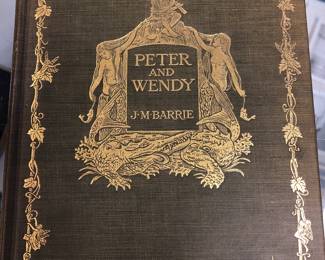 J. M. Barrie Peter And Wendy first edition 
