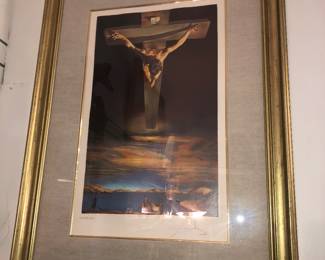 Salvador Dali lithograph