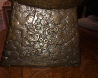 "Laurel" bronze 2002 by John Clague