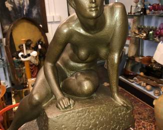 "Laurel" bronze 2002 by John Clague