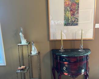 Lladro Figurines, Art, Furniture 