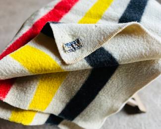 Vintage Wool Blanket 
