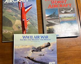 Large Selection of Books, Books on Aviation, WWII