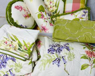 Beautiful King Floral Bedding Set 