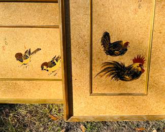 Painted Cork Japanese Art 