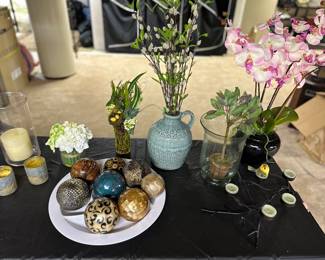 Lots of Floral Decor 