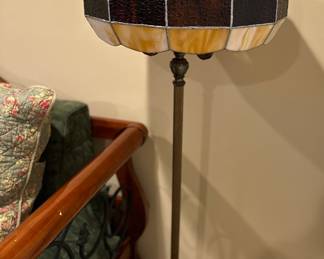Fabulous Vintage Tiffany Style Floor Lamp 