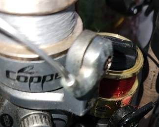 Assorted rods and reels