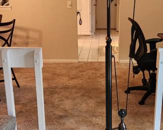 Industrial floor lamp