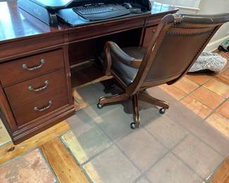 Desk and chair