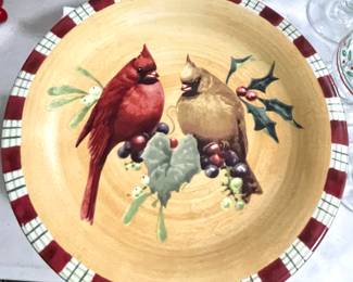 Lenox holiday plates