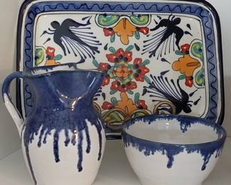 Beautiful Blue and White pottery