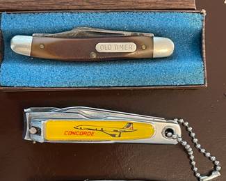 Old-Timer pocket knife - Concorde advertising pocket knife