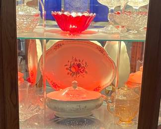 Vintage glassware, and China