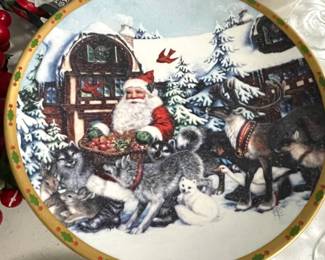 Lenox Christmas plates
