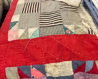 hand made Vintage Quilt