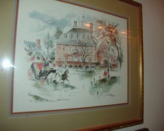 Williamsburg, Va  print